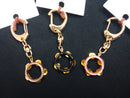 oreille33 handmade タンバリン型キーホルダー
