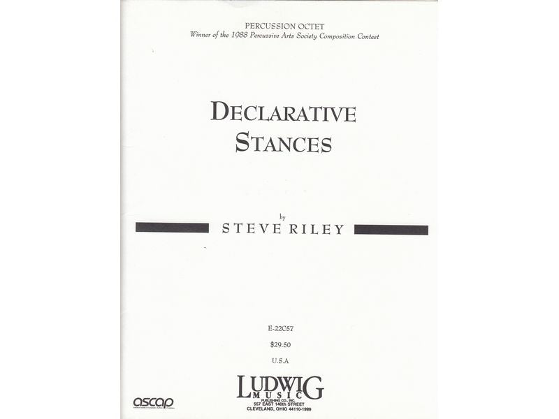 Declarative Stances / ディクララティヴ・スタンス