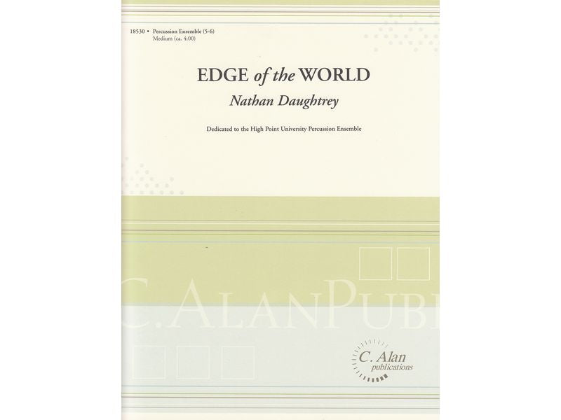 EDGE of the WORLD [Quintet or Sextet]