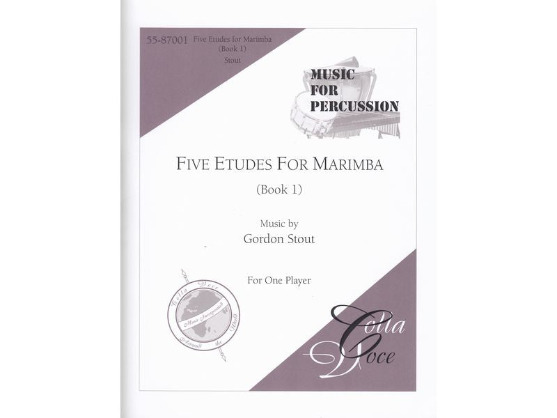 Five Etudes for Marimba Book 1 / 5つのエチュード
