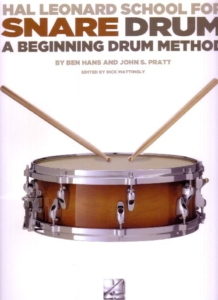 HAL LEONARD SCHOOL FOR SNARE DRUM