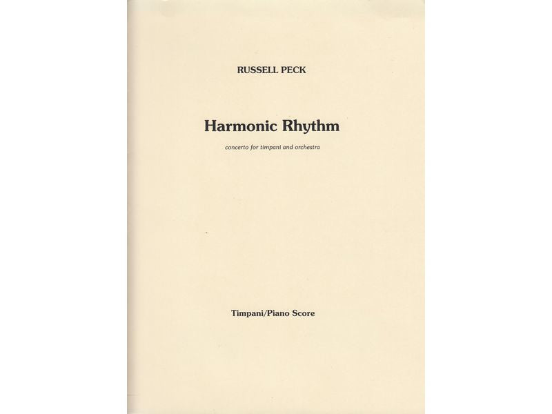 Harmonic Rhythm / ハーモニック・リズム (ピアノ伴奏版)