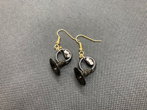 oreille33 handmade ホルン型イヤリング＆ピアス
