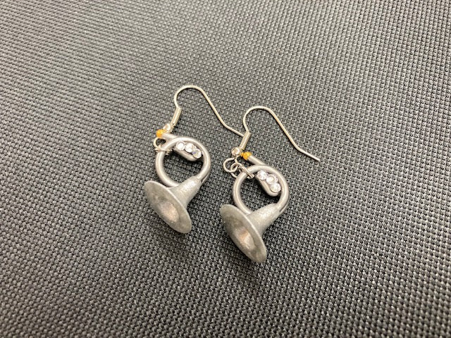 oreille33 handmade horn earrings &amp; earrings