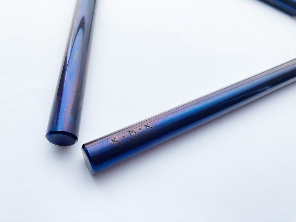 K.M.K オーケストラ・トライアングル 焼付け8インチ13mm KK-TCS813C