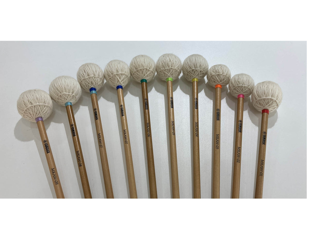 YAMAHA MKAW-S7 安倍圭子モデル マレット 4本セット YAMAHA 安倍圭子 / Keiko Abe Signature mallets MKAW-S7
