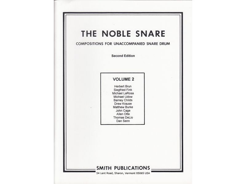 The Noble Snare Vol.2