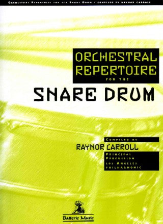 Orchestral Repertoire for Snare Drum