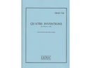 QUATRE INVENTIONS / 4つのインヴェンション【次回納期未定】