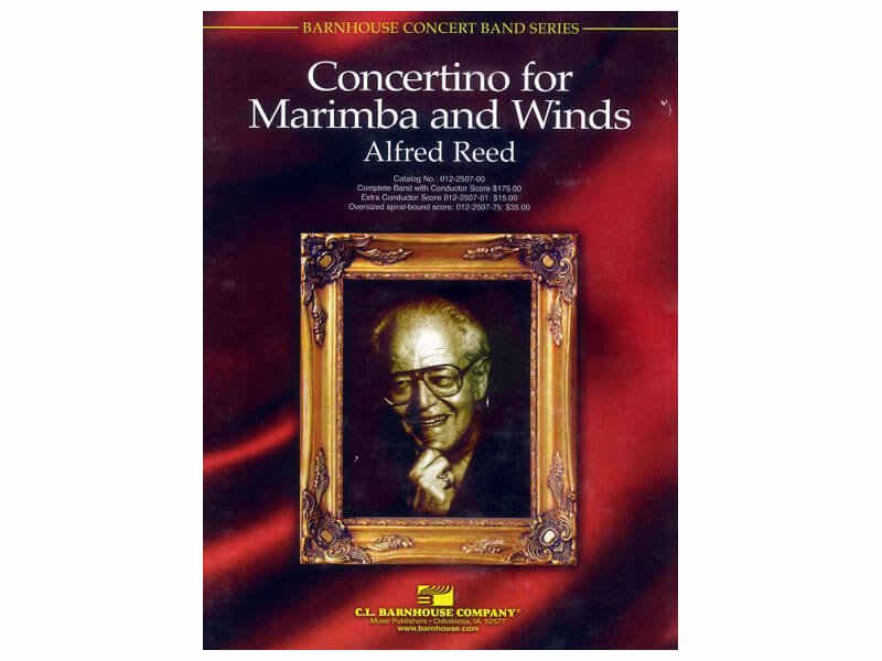 Concertino for Marimbas and Winds / Alfred Reed