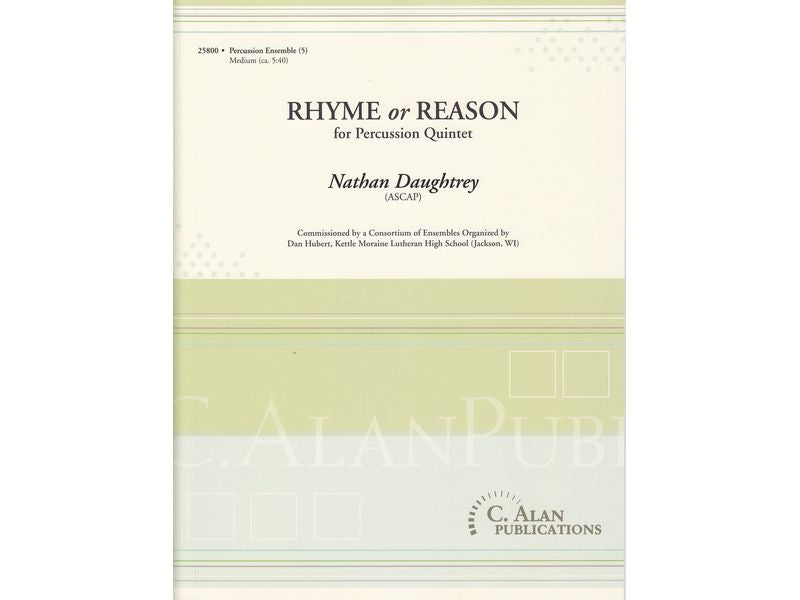 Rhyme or Reason / ライム・オア・リーズン [5重奏]
