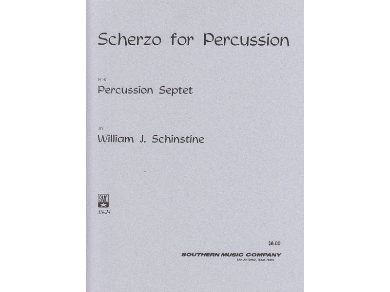 Scherzo for Percussion / スケルツォ・フォー・パーカッション [7重奏]