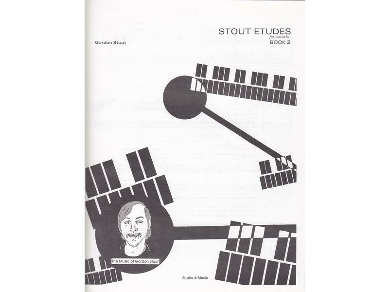 Stout Etudes for Marimba Book 2 / スタウトエチュード第2巻