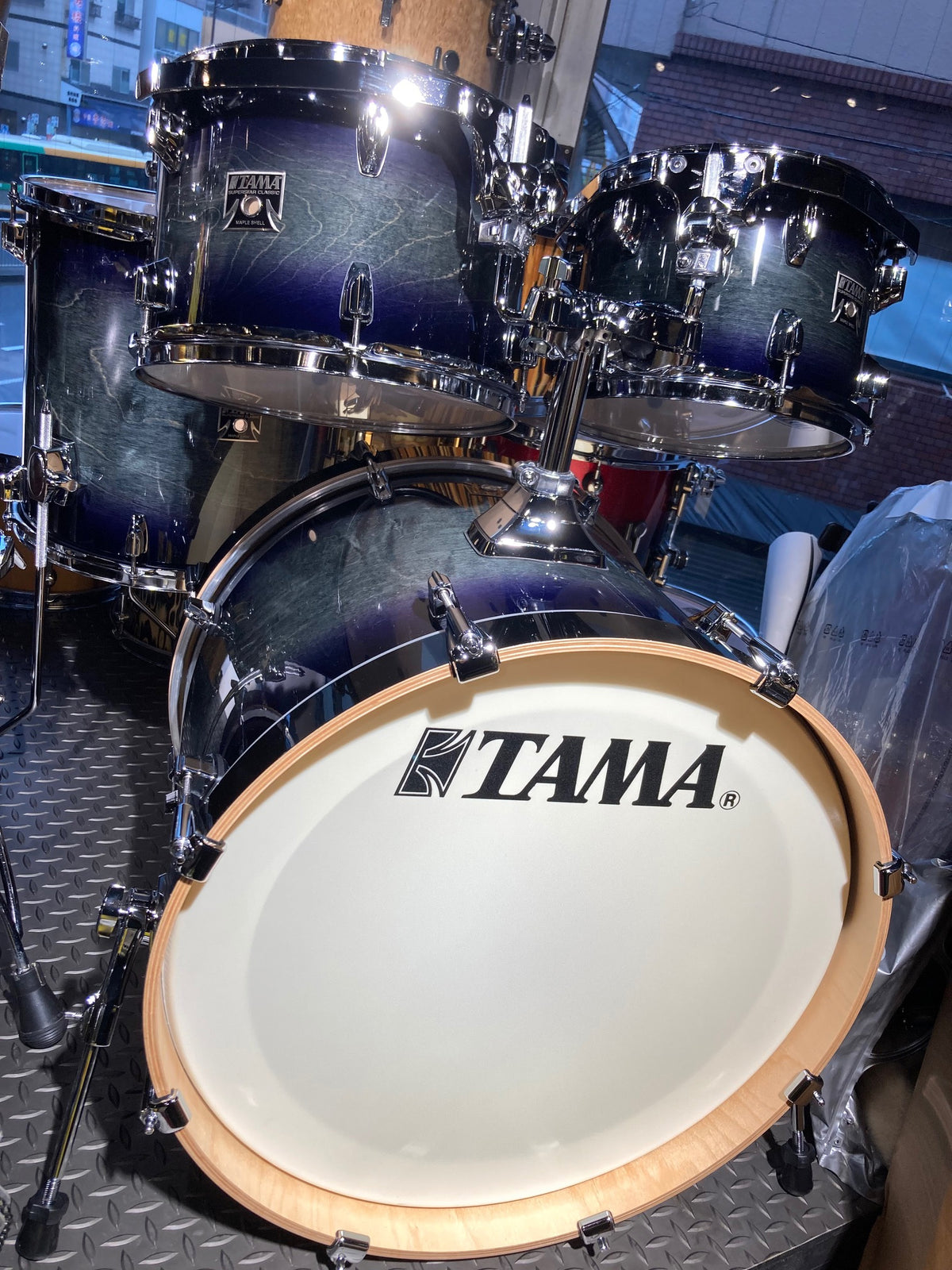 TAMA タマ Superstar Classic ドラムセット CL50RS #DIB 海外流通カラー