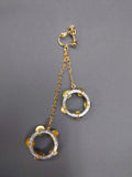 oreille33 handmade Tambourine Double Style Earring and Piercing