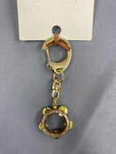oreille33 handmade タンバリン型キーホルダー