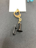 oreille33 handmade trombone type key chain