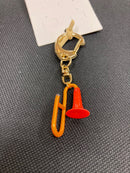 oreille33 handmade トロンボーン型キーホルダー