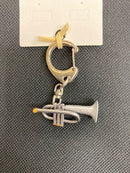 oreille33 handmade トランペット型キーホルダー