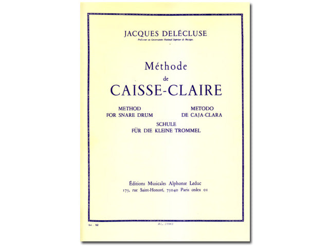 Methode de CAISSE-CLAIRE / メソッド・デ・ケイス・クレール