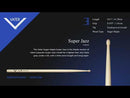 VATER VATER SugarMaple Stick SuperJazz VSMSJW