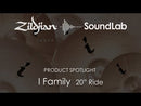 ZILDJIAN ジルジャン i Family 20インチ RIDE ILH20R