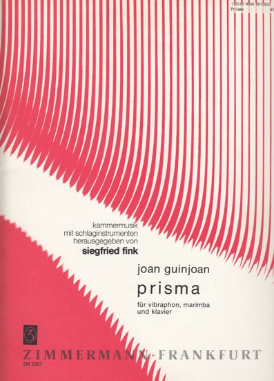 Prisma fur Vibraphon, Marimba und Klavier