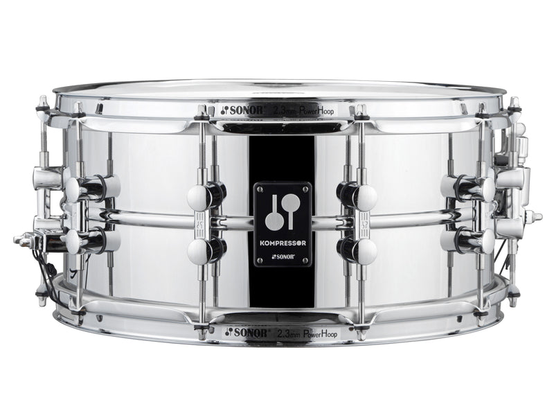 SONOR sonar Kompressor snare drum steel KS-1465SDS