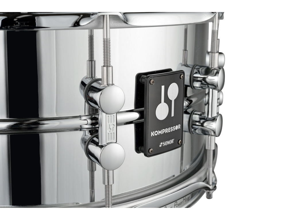 SONOR ソナー Kompressor スネアドラム スティール KS-1465SDS