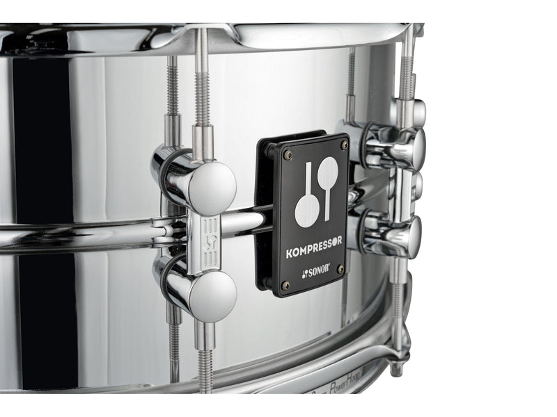 SONOR sonar Kompressor snare drum steel KS-1465SDS