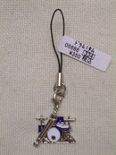 Southern D-S  部活ストラップ ドラムセット　青